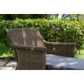 Royal Regal Design Synthetik Poly Rattan Tagesbett oder Liege Für Outdoor Garten Patio Wicker Möbel